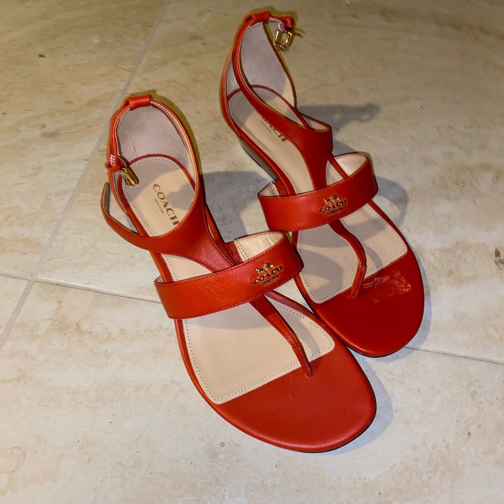 Coach sandals